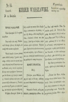 Kurjer Warszawski. [1821], nr 88 (12 kwietnia)