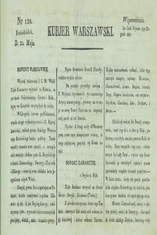 Kurjer Warszawski. [1821], nr 120 (21 maja)