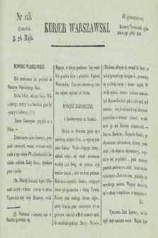 Kurjer Warszawski. [1821], nr 123 (24 maja)