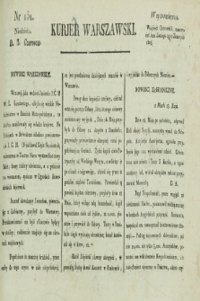 Kurjer Warszawski. [1821], nr 131 (3 czerwca)