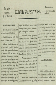 Kurjer Warszawski. [1821], nr 135 (7 czerwca)