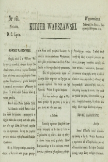 Kurjer Warszawski. [1821], nr 161 (8 lipca)