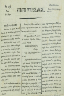 Kurjer Warszawski. [1821], nr 178 (27 lipca)