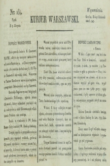 Kurjer Warszawski. [1821], nr 184 (3 sierpnia)