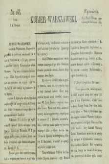 Kurjer Warszawski. [1821], nr 188 (8 sierpnia)