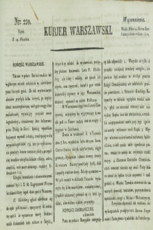 Kurjer Warszawski. [1821], nr 220 (14 września)