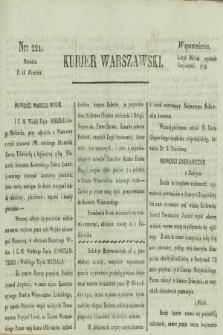 Kurjer Warszawski. [1821], nr 221 (16 września)