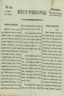 Kurjer Warszawski. [1821], nr 222 (17 wrzesnia)