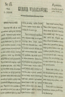 Kurjer Warszawski. [1821], nr 235 (2 października)