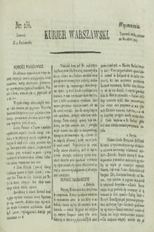 Kurjer Warszawski. [1821], nr 236 (4 października)