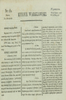 Kurjer Warszawski. [1821], nr 251 (21 października)