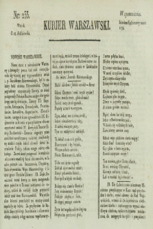 Kurjer Warszawski. [1821], nr 253 (23 października)