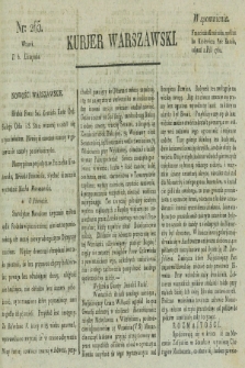 Kurjer Warszawski. [1821], nr 265 (6 listopada)