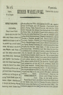 Kurjer Warszawski. [1821], nr 275 (18 listopada)