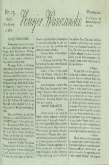 Kurjer Warszawski. 1822, nr 17 (20 stycznia)