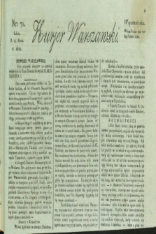 Kurjer Warszawski. 1822, nr 70 (23 marca)