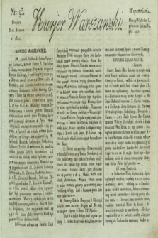 Kurjer Warszawski. 1822, nr 95 (21 kwietnia)