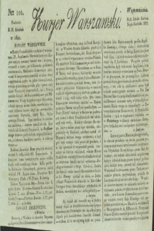 Kurjer Warszawski. 1822, nr 101 (28 kwietnia)