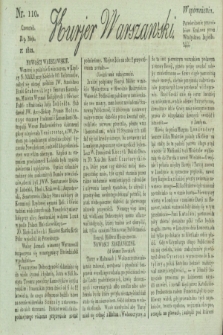 Kurjer Warszawski. 1822, nr 110 (9 maja)