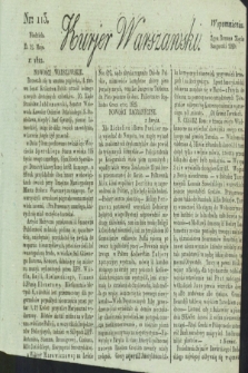 Kurjer Warszawski. 1822, nr 113 (12 maja)