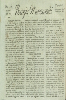 Kurjer Warszawski. 1822, nr 116 (16 maja) + dod.