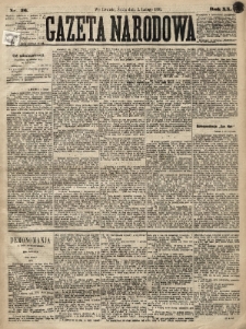 Gazeta Narodowa. 1881, nr 26