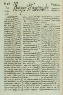 Kurjer Warszawski. 1822, nr 163 (9 lipca)