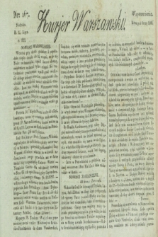 Kurjer Warszawski. 1822, nr 167 (14 lipca)