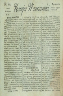Kurjer Warszawski. 1822, nr 182 (1 sierpnia) + dod.