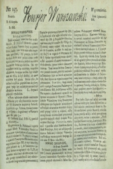 Kurjer Warszawski. 1822, nr 197 (18 sierpnia)