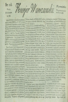 Kurjer Warszawski. 1822, nr 205 (27 sierpnia)