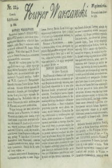 Kurjer Warszawski. 1822, nr 224 (19 września)