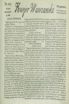 Kurjer Warszawski. 1822, nr 227 (22 września)