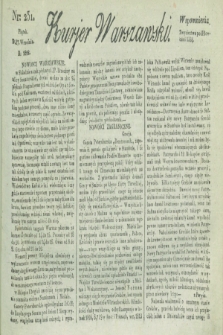 Kurjer Warszawski. 1822, nr 231 (27 września) + dod.