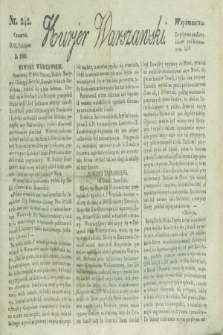 Kurjer Warszawski. 1822, nr 242 (10 października)