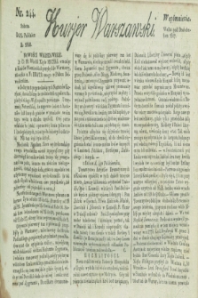 Kurjer Warszawski. 1822, nr 244 (12 października)