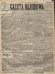 Gazeta Narodowa. 1881, nr 32