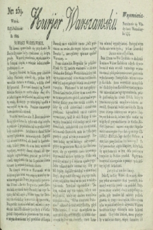 Kurjer Warszawski. 1822, nr 259 (29 października)