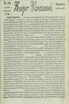 Kurjer Warszawski. 1822, nr 270 (11 listopada)