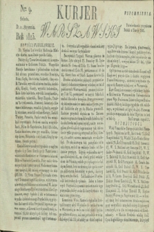 Kurjer Warszawski. 1823, nr 9 (11 stycznia)