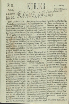 Kurjer Warszawski. 1823, nr 22 (26 stycznia)