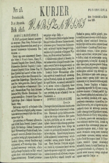 Kurjer Warszawski. 1823, nr 23 (27 stycznia)