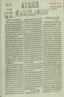 Kurjer Warszawski. 1823, nr 37 (13 lutego)