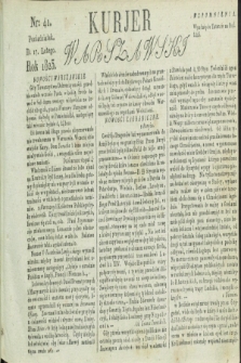 Kurjer Warszawski. 1823, nr 41 (17 lutego)