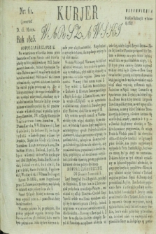 Kurjer Warszawski. 1823, nr 61 (13 marca)