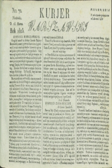 Kurjer Warszawski. 1823, nr 70 (23 marca)