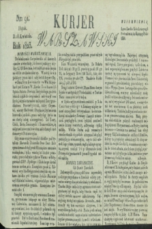 Kurjer Warszawski. 1823, nr 91 (18 kwietnia)