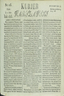 Kurjer Warszawski. 1823, nr 103 (2 maja)