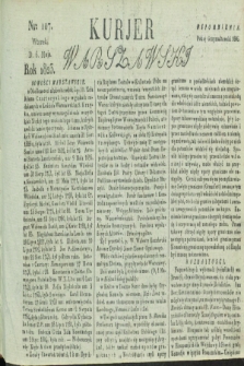 Kurjer Warszawski. 1823, nr 107 (6 maja) + dod.