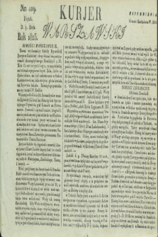 Kurjer Warszawski. 1823, nr 109 (9 maja)